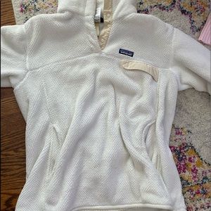 patagonia creme snap-t pullover